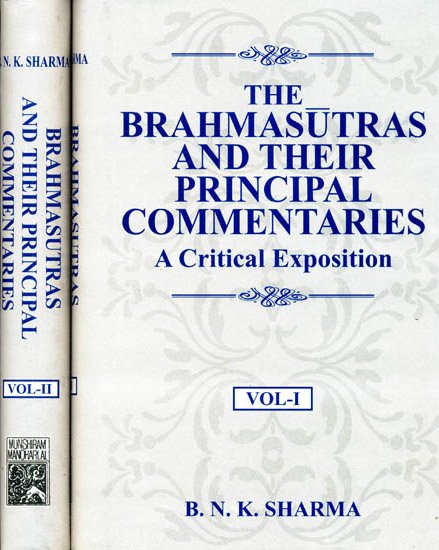 Brahma Sutras (Critical Exposition) - book cover