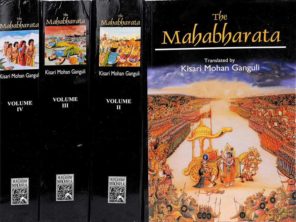 Mahabharata (abridged) - book cover