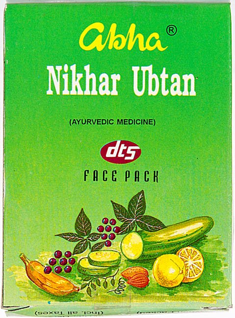 Abha Nikhar Ubtan (Ayurvedic Medicine) dts Face Pack - book cover