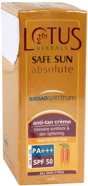 Anti-Tan Crème Intensive Sunblock & Skin Lightening (Safe Sun Absolute - Broad Spectrum) - book cover