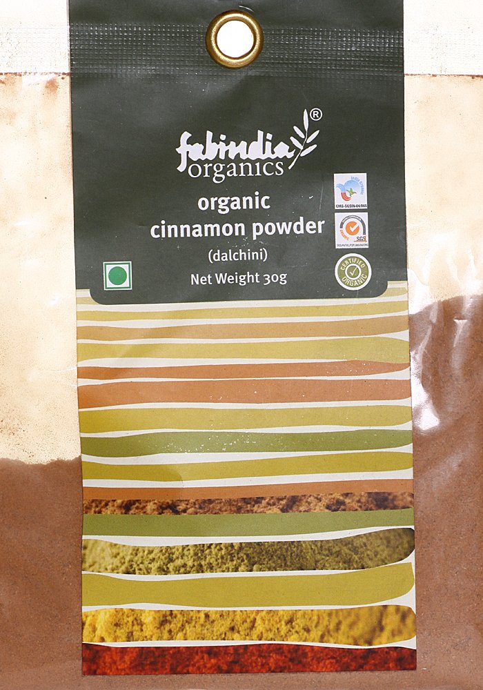 Fabindia Organic Cinnamon Powder (Dalchini) - book cover