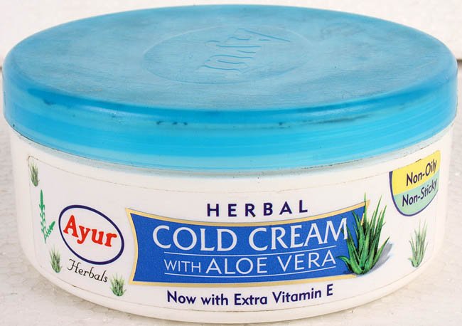 Herbal Cold Cream with Aloe Vera - book cover