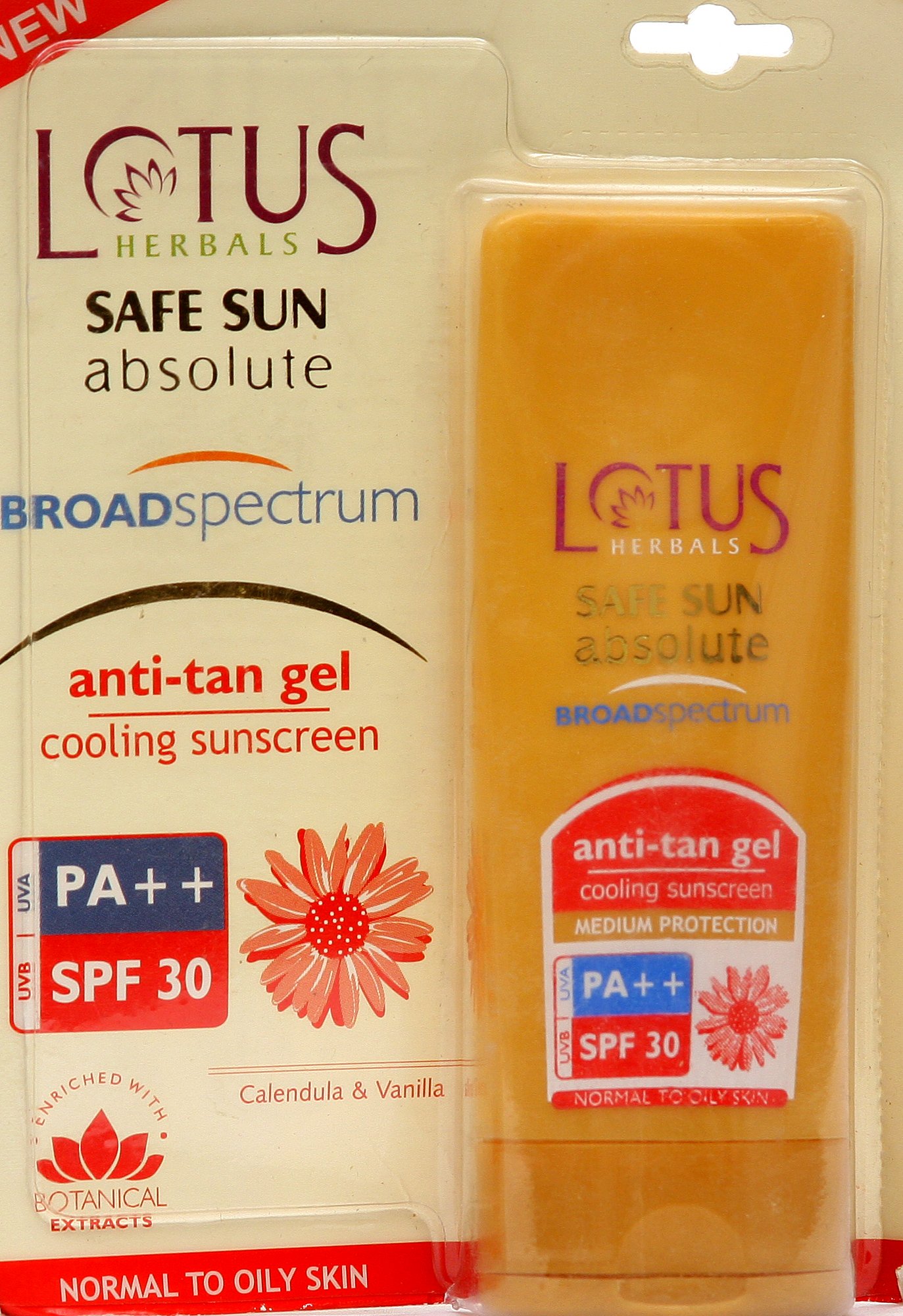 Lotus Herbals Safe Sun Absolute Broad Spectrum Anti-Tan Gel - book cover