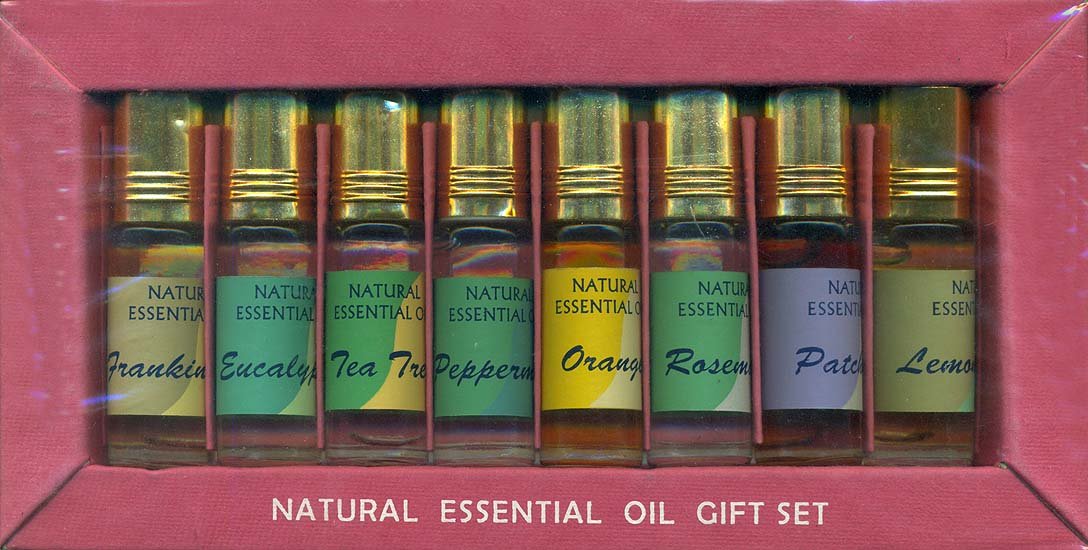 Natural Eight Essential Oils (Gift Pack) - book cover