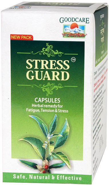 Stress Guard Capsules (Herbal Remedy for Fatigue, Tension & Stress) - book cover
