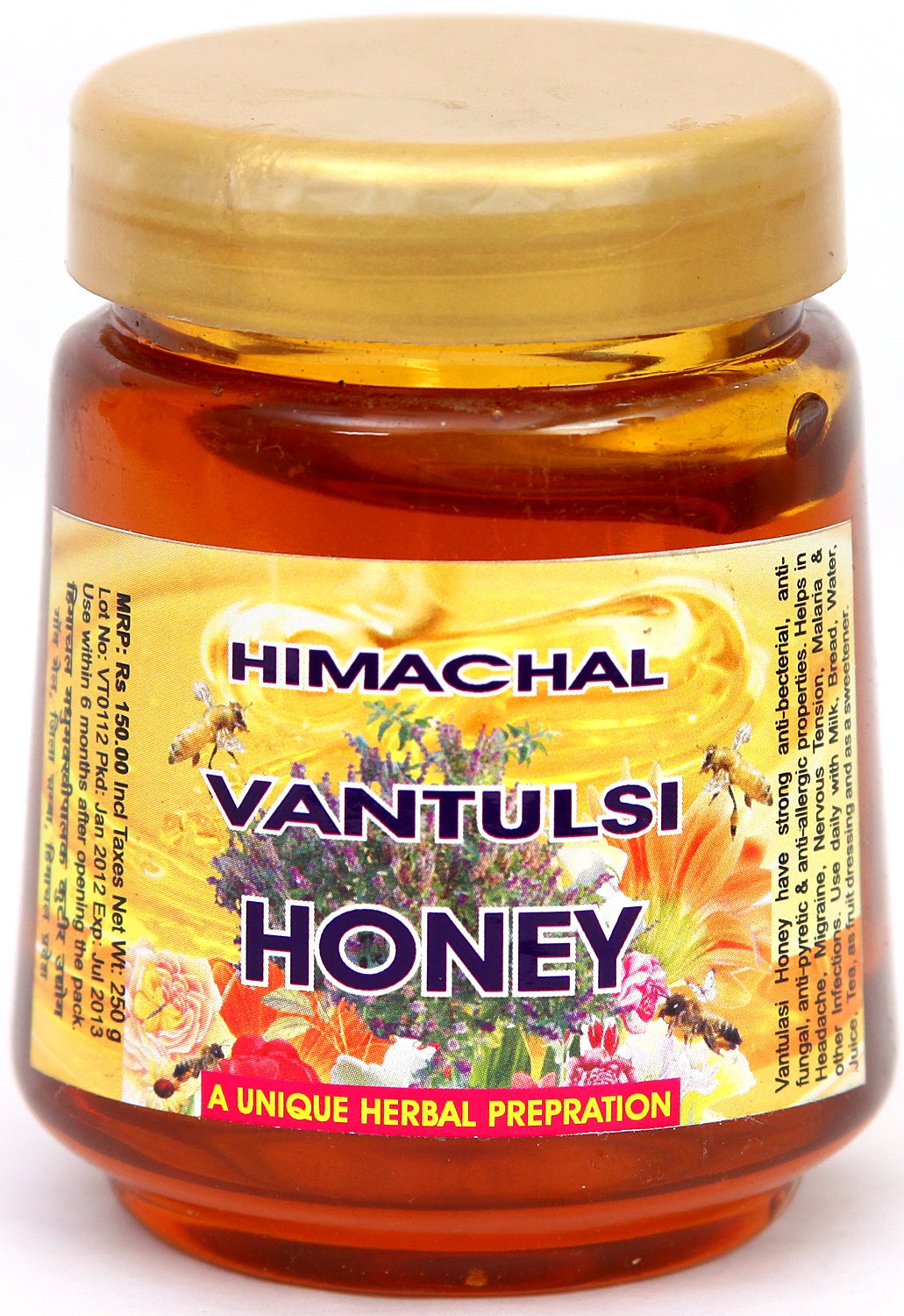 Vantulsi Honey - book cover