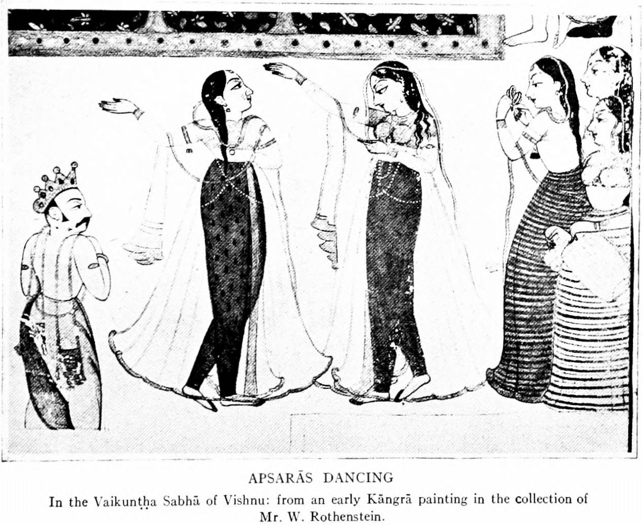 apsaras dancing