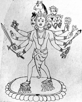 Figure 132: Paramāśva [The Indian Buddhist Iconography]