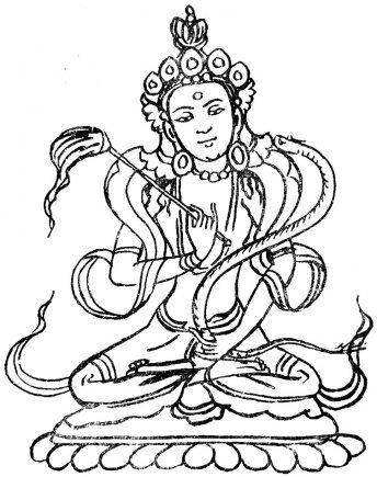 Figure 137: Jāṅgulī [The Indian Buddhist Iconography]