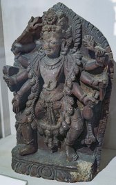 Bhavani [Hindu Terra Cotta Sculptures (NMN)]