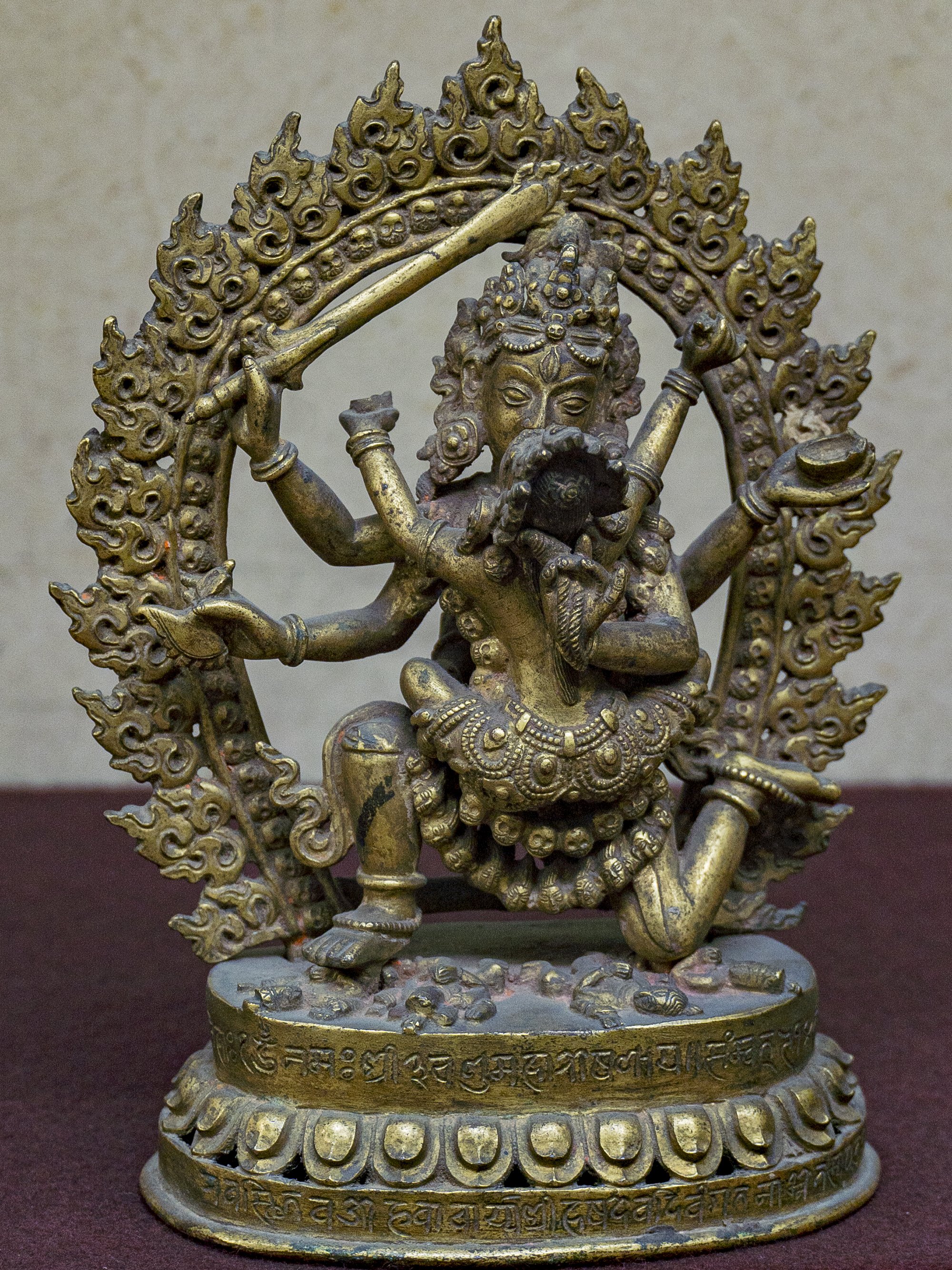 Candamaharosana 18th Century Buddhist Art Gallery Kathmandu Valley