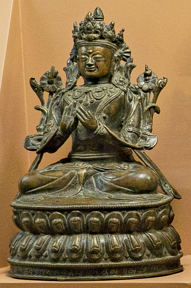 Maitreya (Tibet, 16th century) [Patan Museum (Nepal)]